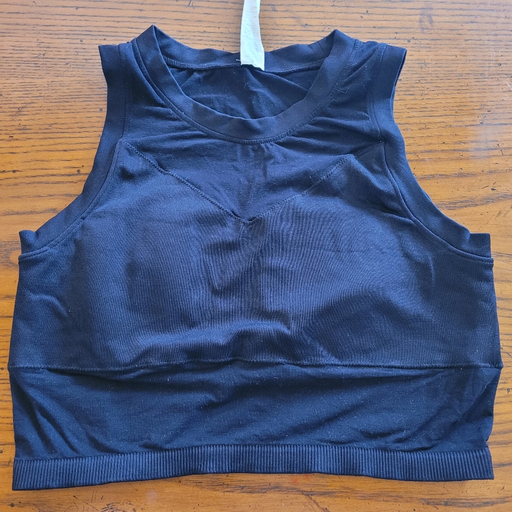 Fabletics black crop top